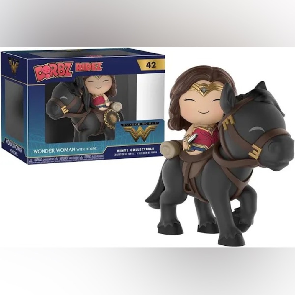 Wonder Woman Vinyl Figure with Horse